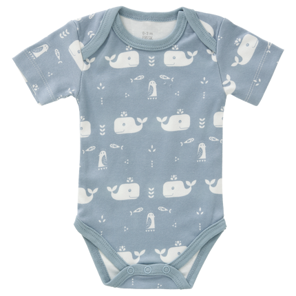 Fresk Body Kurzarm Whale Blue Fog