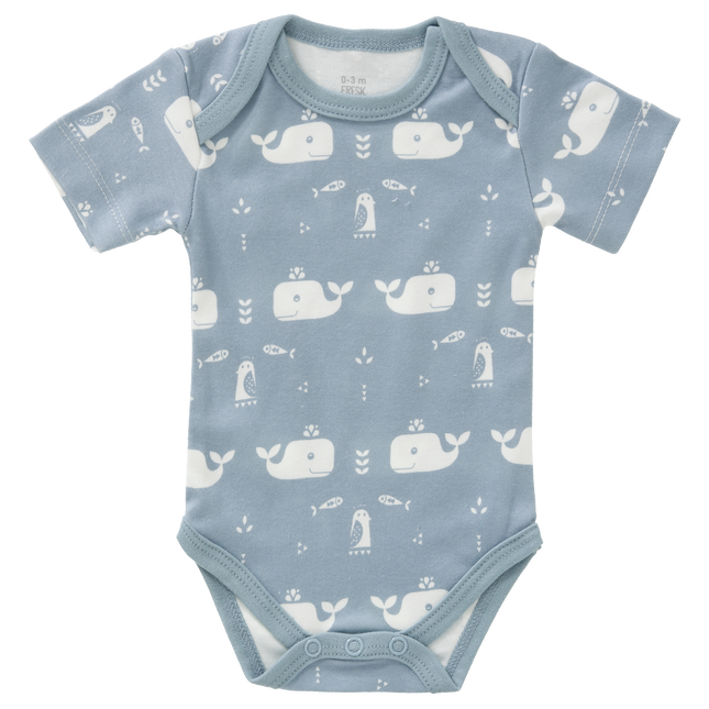 Fresk Body Kurzarm Whale Blue Fog