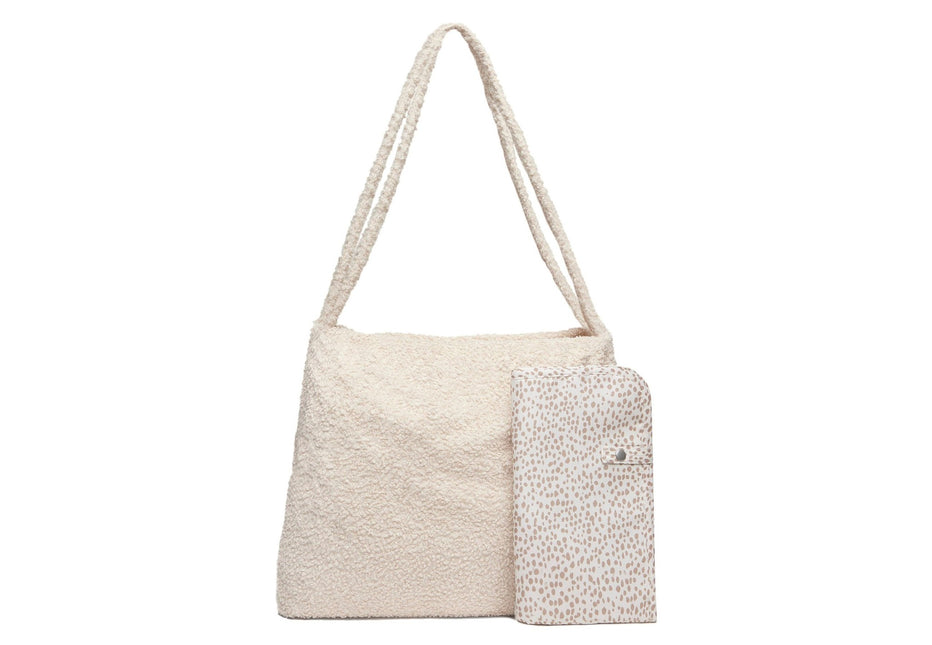 Jollein Wickeltasche Shopper Boucle Natural