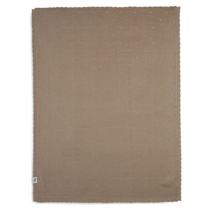 <tc>Jollein</tc> Wiegedecke Pointelle Biscuit 100x150cm