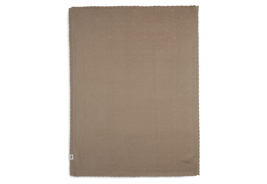 Jollein Kinderbettdecke Pointelle Biscuit 100x150cm