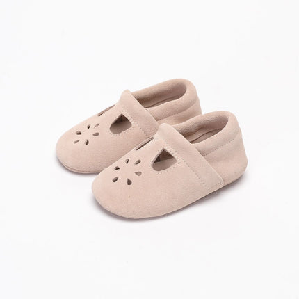 Baby Dutch Baby Schuhe Juna Beige Wildleder