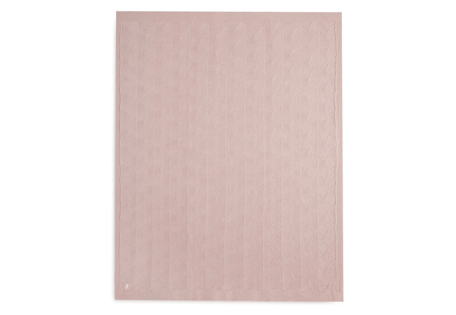 Jollein Bettdecke Shell Knit Wild Rose 100x150cm