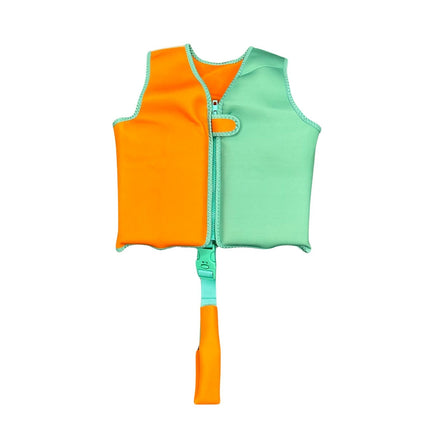 Swim Essentials Schwimmweste Orange Grün 3-6 Jahre