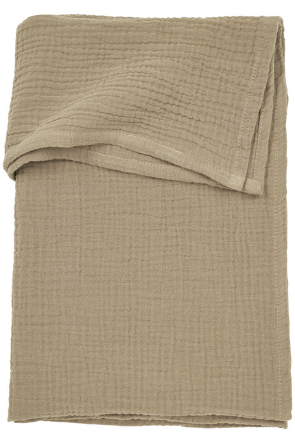 Meyco Wiegenhandtuch Taupe 75X100cm