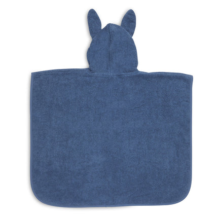 Jollein Badeponcho mit Ohren, Jeansblau