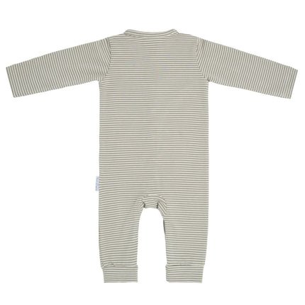 Baby's Only Box suit Stripe Urban Green