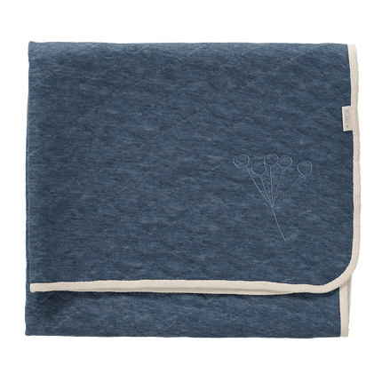 Fresk Kinderbettdecke Nordic Blue Indigo 100x150cm