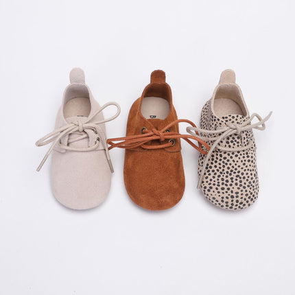 Baby Dutch Baby Schuhe Nova Ecru Wildleder