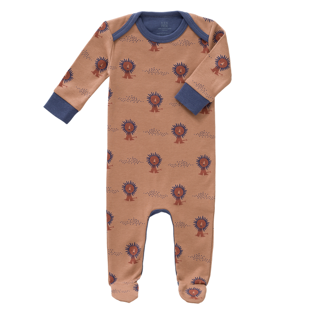 Fresk Baby-Pyjama mit Löwenfuß