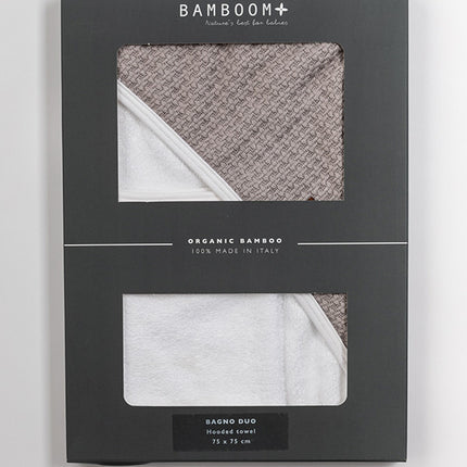 Bamboom Badeumhang Baby Duo Soft Stone Pearl Grey