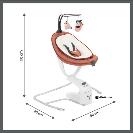 Babymoov Swoon Motion Terrakotta-Schaukel