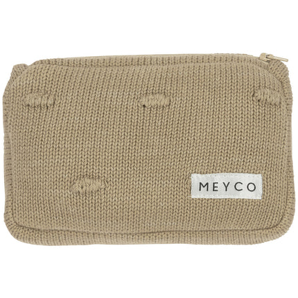 Meyco Knopfleiste Abdeckung Knots Taupe