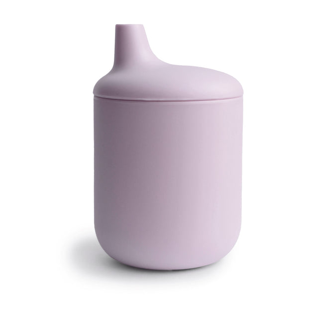 Mushie Trinkbecher mit Ausguss Soft Lilac