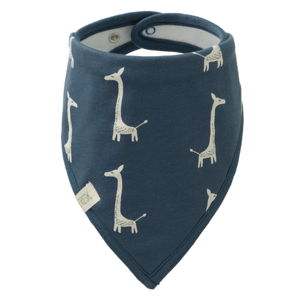 Fresk Lätzchen Bandana Giraffe Indigoblau