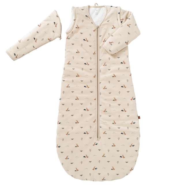 Fresk Baby Kaninchen Schlafsack mit abnehmbarem Ärmel Sandshell 110cm