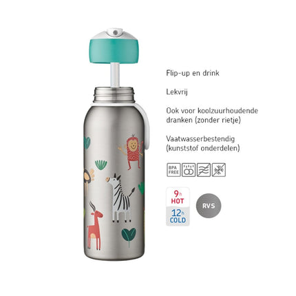 Mepal Thermosflasche Flip-Up Campus 350ml Türkis