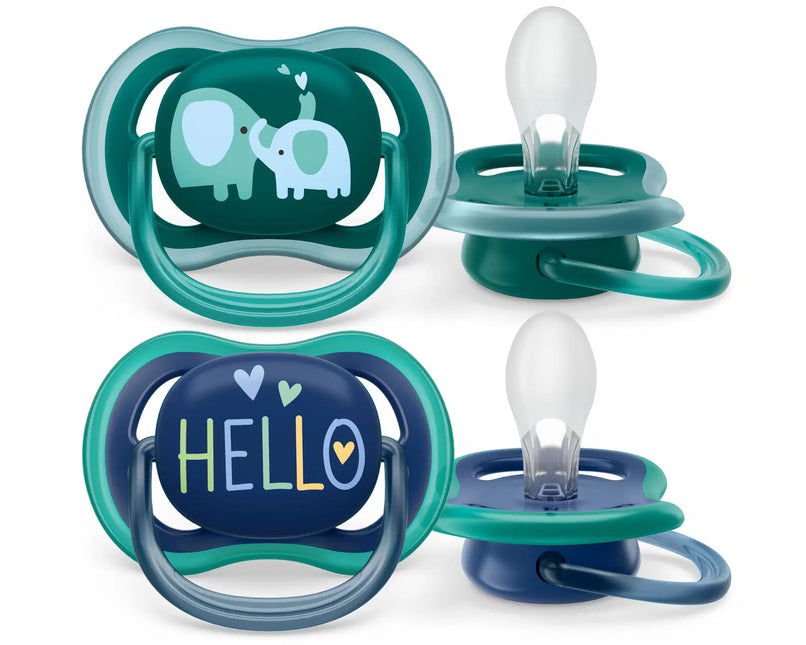 Philips Avent Schnuller +18 Monate Air Elephant/Hello