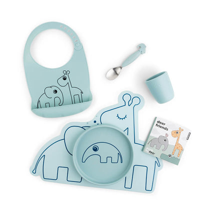 <tc>Done by Deer</tc> Geschenkbox Diner Set Blau