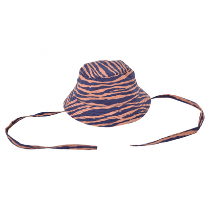 Swim Essentials Sonnenhut Baby Zebra Streifen Blau