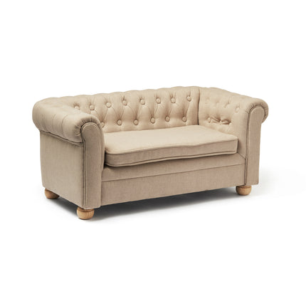 Kid's Concept Stuhl Sofa Chesterfield Klein Beige