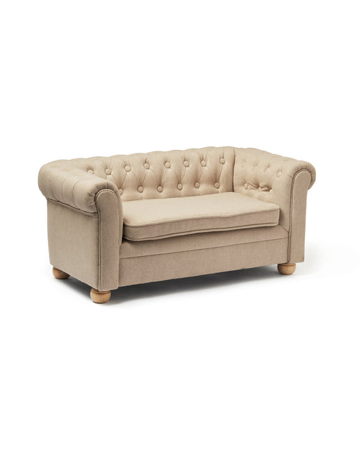 Kid's Concept Stuhl Sofa Chesterfield Klein Beige