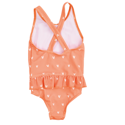 Swim Essentials Badeanzug Kinderherzen Orange