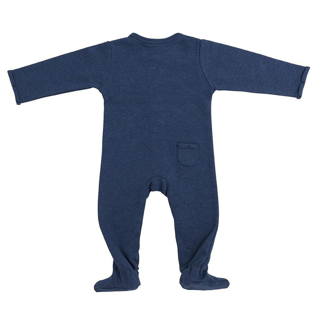 Baby's Only Baby-Body mit Füßen in Melange-Jeans