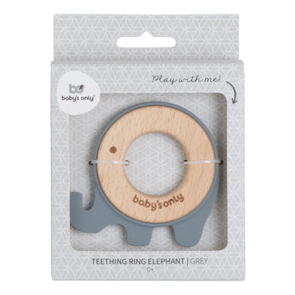 <tc>Baby's Only</tc> Beißring Elefant Grau