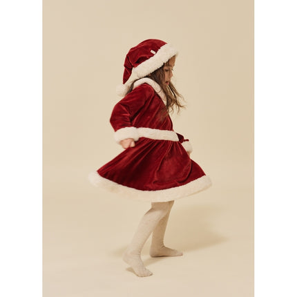 Konges Slojd Babykleid Weihnachten Jolly Rot