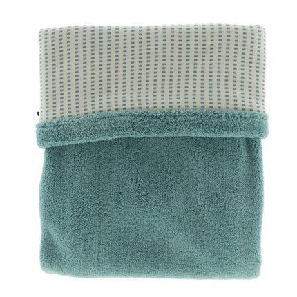 Snoozebaby Kinderbettdecke T.O.G 2.0 Smokey Green 150x100cm