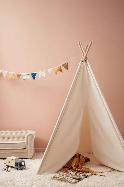 Kid's Concept Tipi-Zelt Off White 110 x 110 x 160