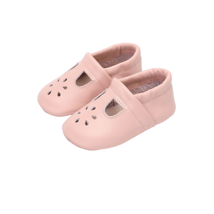 Baby Dutch Baby Schuhe Juna Rosa Wildleder