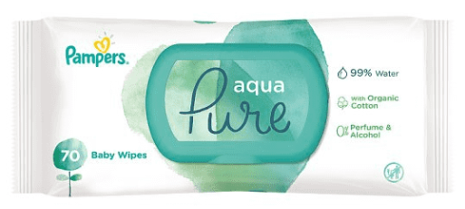 Pampers Aqua Pure Baby-Feuchttücher