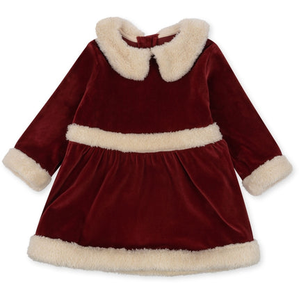 Konges Slojd Babykleid Weihnachten Jolly Rot