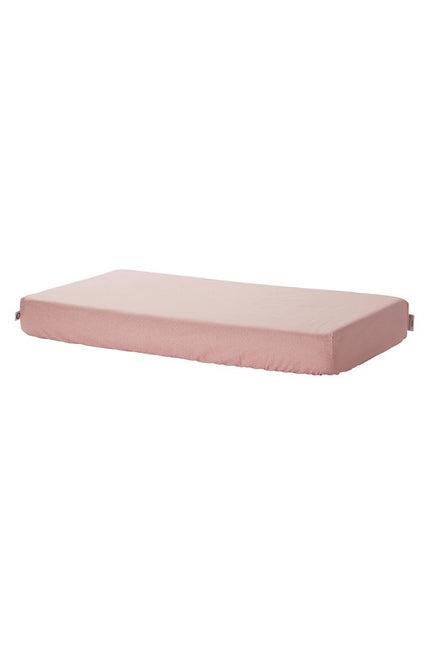 Noppies Spannbetttuch Tiny Dot Popeline für Kinderbett Misty Rose 40x80cm