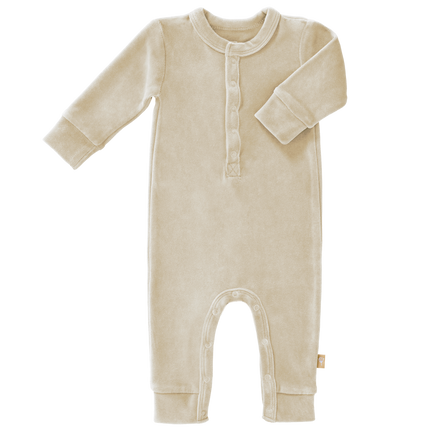 Fresk Baby Pyjama Velours Sandshell