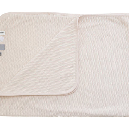 Snoozebaby Kinderbettdecke T.O.G 1.0 Peach Blush 100x75cm