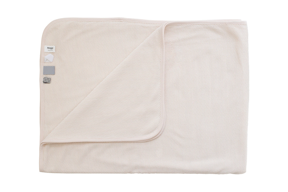 Snoozebaby Kinderbettdecke T.O.G 1.0 Peach Blush 100x75cm