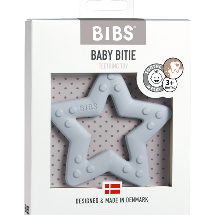 BIBS Beißspielzeug Star Baby Blue