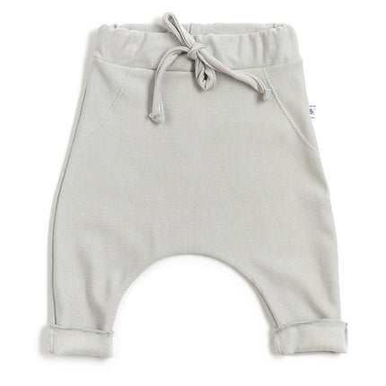 Bamboom Babyhose Grau/Elfenbein