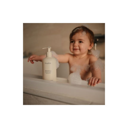 Mushie Baby Shampoo & Körperwäsche Duftstofffrei 400ml