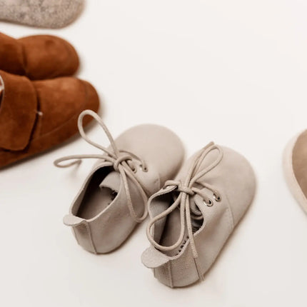 Baby Dutch Baby Schuhe Nova Camel Wildleder