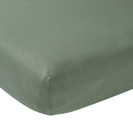 Meyco Spannbetttuch Jersey Boxmatratze 75X95cm Waldgrün