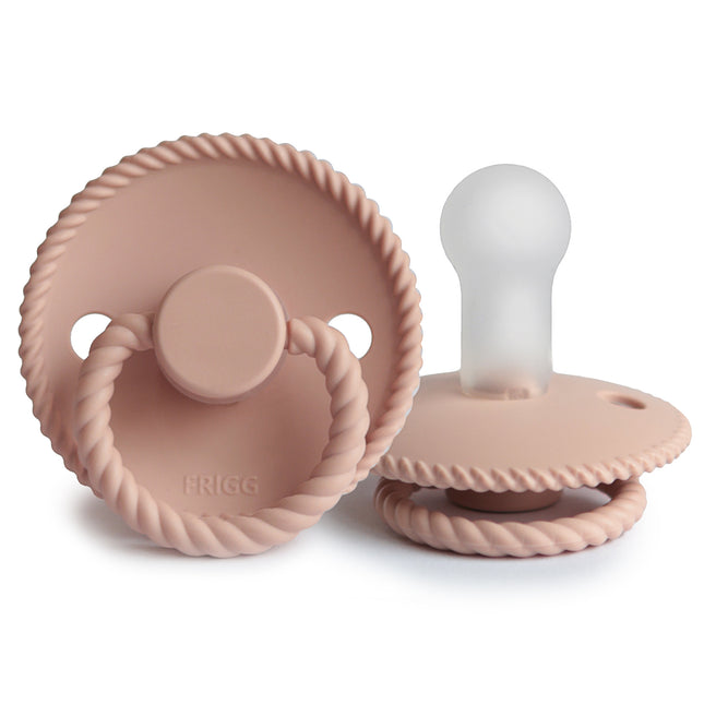 Frigg Schnuller Größe 1 Rope Blush Silicone