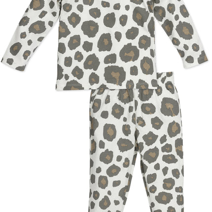 Meyco Baby Pyjama Panther Neutral 100% Baumwolle