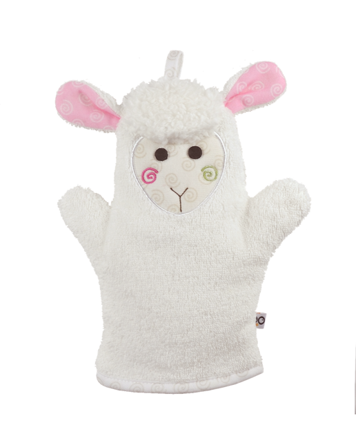 Zoocchini Waschlappen Lola The Lamb Cotton