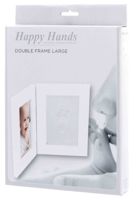 Dooky Happy Hands Doppelrahmen Weiß Happy Hands