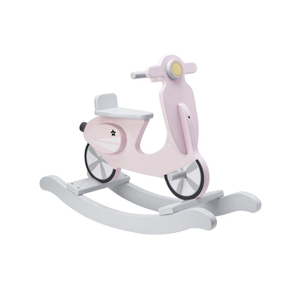 Kid's Concept Bumping Figure Scooter Pink/Weiß