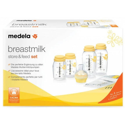 Medela Set zum Aufbewahren und Füttern von Muttermilch
